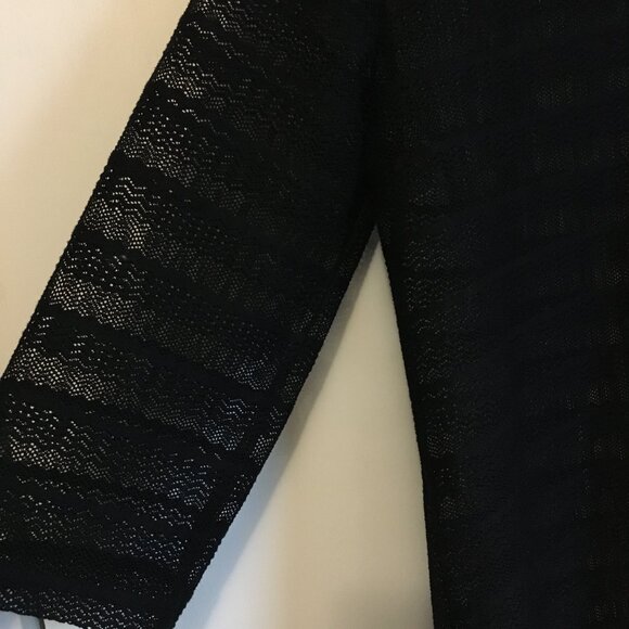 Black Lacy Cover Dress - Picture 7 of 15